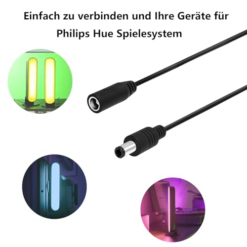 XZGm Câble d'extension de 3 m pour barres de charge Philips Hue Play Light Bar Smart LED Bar Light Bar Light Bar Light – vue 6