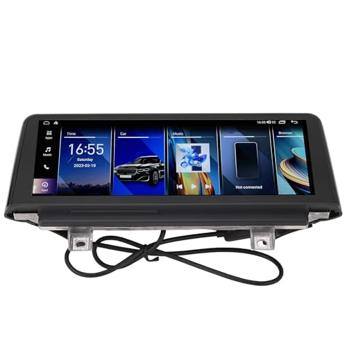 Rádio estéreo para carro, desempenho estável, alta definição, oito núcleos, CPU sem fio, CarPlay, te