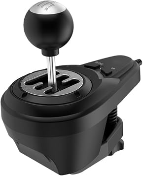 Racing Game Gear Holder PXN-A7, Sequential Shifter 6+1 Gears Manual Transmission for Gaming Steering Wheel Experience Z7 Compatible