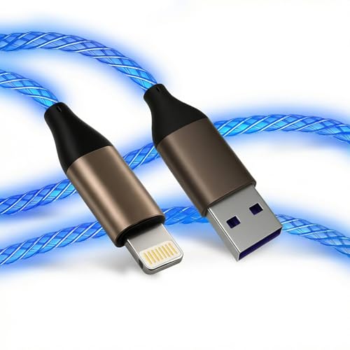 Cable de carga para iPhone duradero y conector Lightning