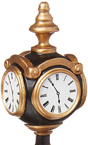 Department 56 Acessórios para estatueta de relógio urbano Uptown, 14 cm