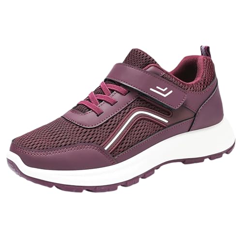 Zapatillas de fitness para mujer de plataforma ajustable y suela flexible y resistente.