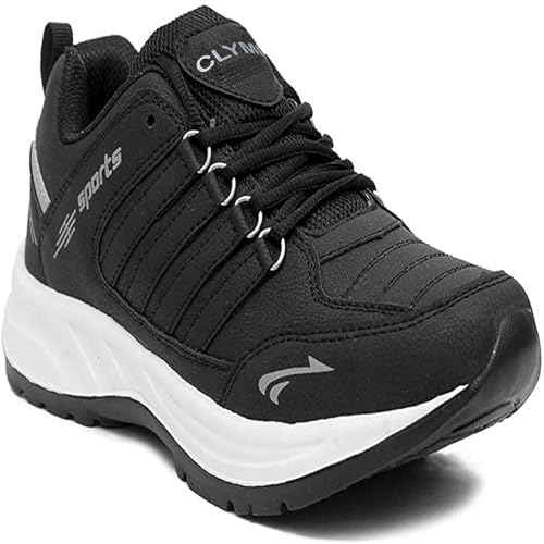 Image of CLYMB Cosco Sports Shoe with Synthetic Upper Lightweight Comfortable Mid Top Running Shoes for Men's & Boy's