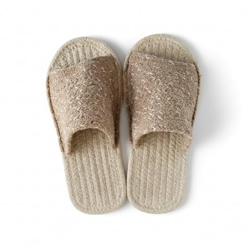 Image of Sohum V Strap Cotton Braided Slippers for Men & Women 1 Pair | Ultra-Soft, Lightweight & Breathable| Handmade Unisex Flip Flops