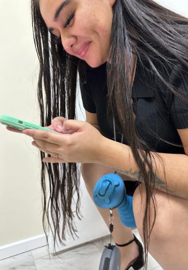 The Pocket Bidet Neck Strap - Grey color Adjustable Size Easy to attach to Case Keeps Your Bidet — view 3