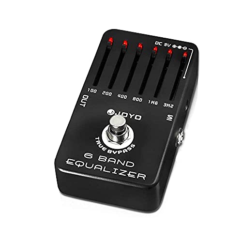 Joyo 6-Band Eq Pedal With Dc 9V Power Supply (800Ma -1A) Adapter #TOP1