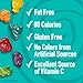Scooby-Doo Fruit Flavored Snacks, Gluten Free, Kids Snacks, Value Pack, 22 Ct, 17.6 oz