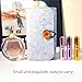 Wrjmzdcfdcf 5ML Perfume Bottle Travel Spray Bottle 8Pcs Mini Perfume Travel Refillable Atomizer,for Men & Women