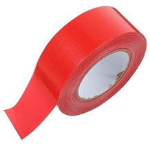 شريط لاصق أحمر عالي التحمل 1Roll متعدد الأغراض للاستخدام الداخلي والخارجي لإصلاح التجميع ومشاريع الأعمال اليدوية