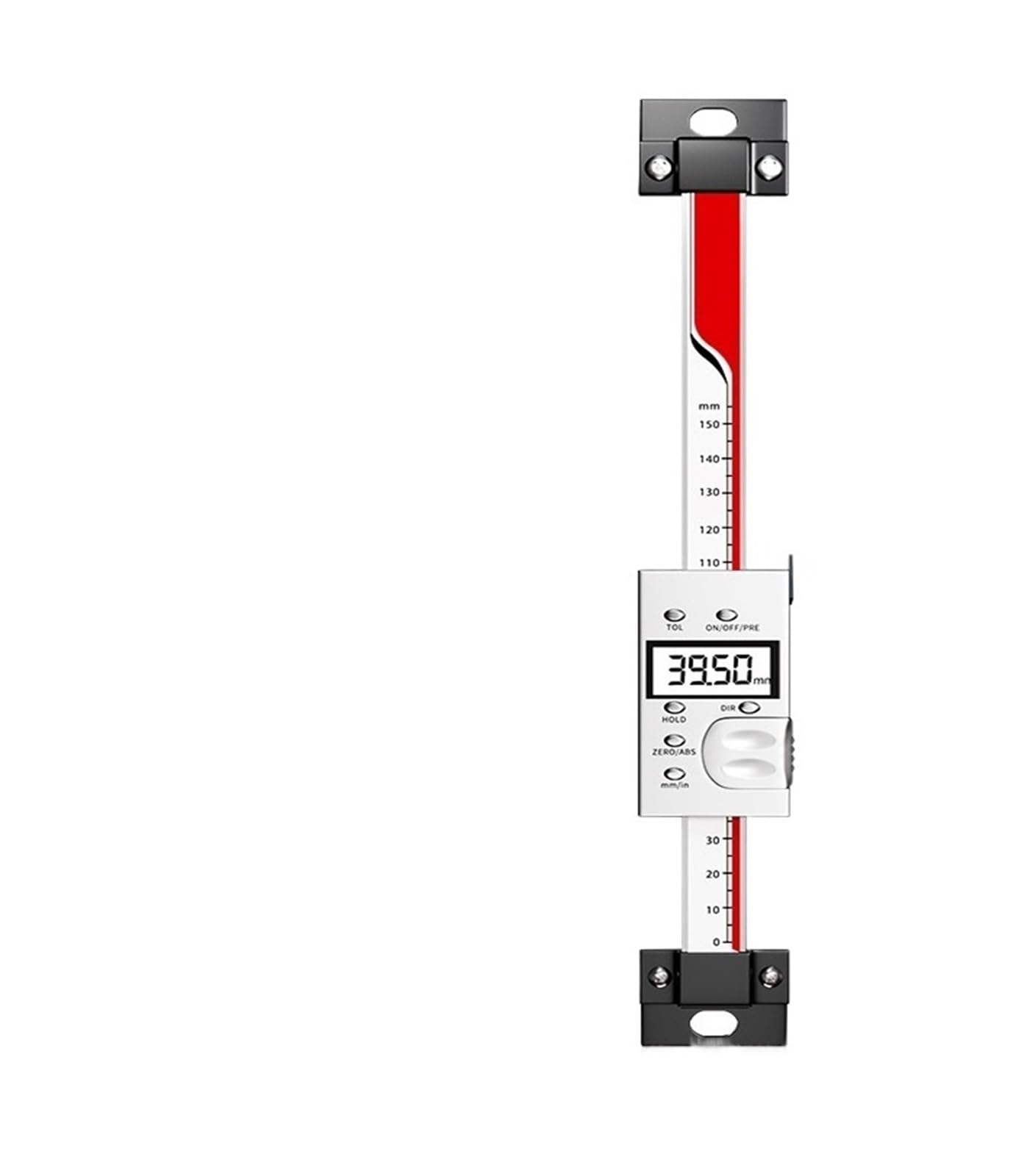 AWWVRLMM Digital Readout Linear Ruler 0-100mm 0-150mm 0-200mm 0-300mm 0-400mm(0-300mm)