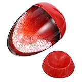 TOVINANNA Vulkanische Sanduhr aus Harz mit Sockel Kreative Desktop Deko Tragbarer Timer für Küche und Schreibtisch Vulkanausbruch Design Handliche Größe