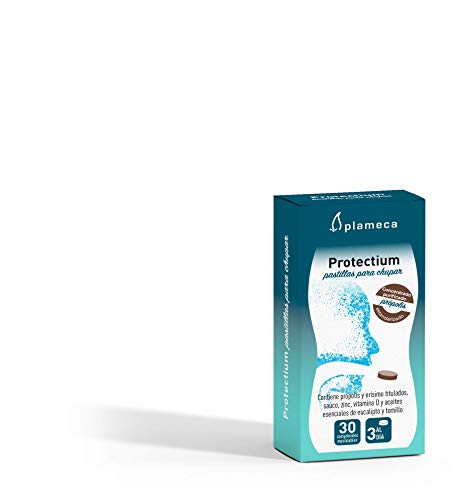 PLAMECA - Protectium, Pastillas para Chupar, para Cuidar Tu Garganta y Mantener Tus Defensas,...