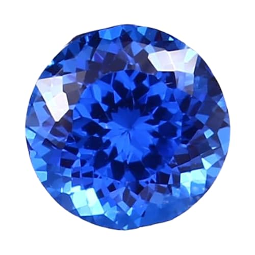 Spinelle bleu de Ceylan naturel rond 11,5 mm pour création de bijoux DIY