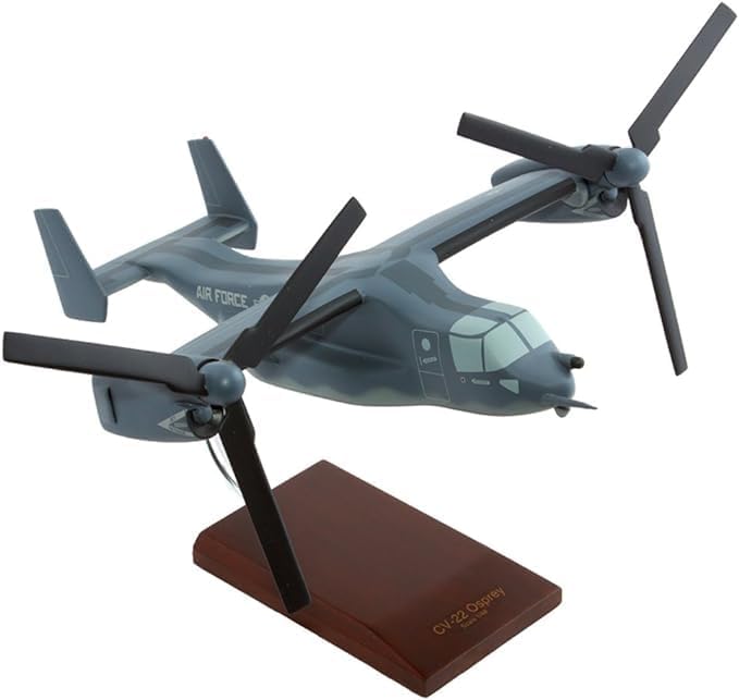 CV-22 Osprey Air Force USAF Special Operations dekstop Display Airplane Model Scale: 1/48