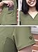 Adar Uniforms Pro Heather Scrubs for Women - Sweetheart V-Neck Top - P4210H (Heather Olive - XXS)