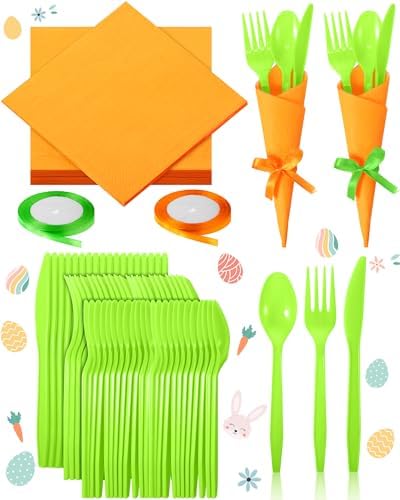 Summer Tropical Ribbons - Hawaiian Luau Party Burlap With Flamingo Leaves | 2 Rolls Wired Edge Craft Ribbon