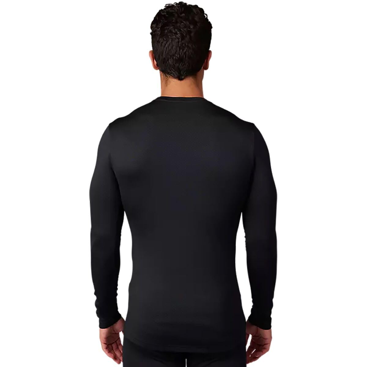 Fox Racing Tecbase Fire LS T-Shirt Unisex-Adulto