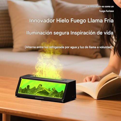 Humidificateur à brouillard et diffuseur d'odeurs relaxant