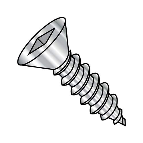 Tornillo autorroscante plano 10-12X1 1/4 acero inoxidable pack 2000