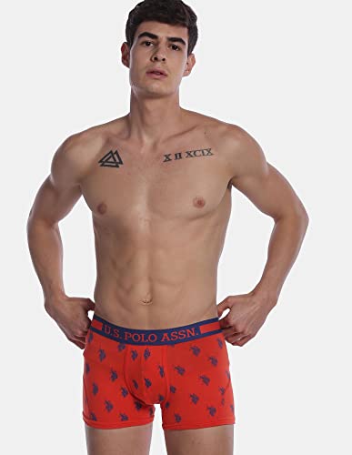 Image of U.S. Polo ASSN. Men's I112 Ultra Soft Cotton Rich Premium Trunks - Pack of 1