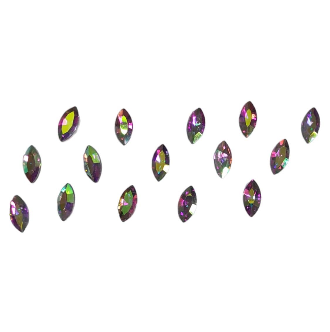 Sidhav 15 Pc Marquise Shape Multicolor Hair Clips Crystal Wedding Stone Decorative Hair Accessories Stone For Women And Girls (Pack Of 15) -No Stick On Or Glue Added (B0D4JZ8YBQ) Amazon Price History, Amazon Price Tracker