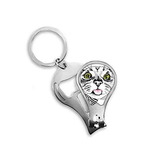 Coupe-ongles pour chat fini les griffures outil de soin blanc pet lover