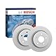 Bosch BD1592 Bremsscheiben - Hinterachse - ECE-R90 Zertifizierung - zwei Bremsscheiben pro Set