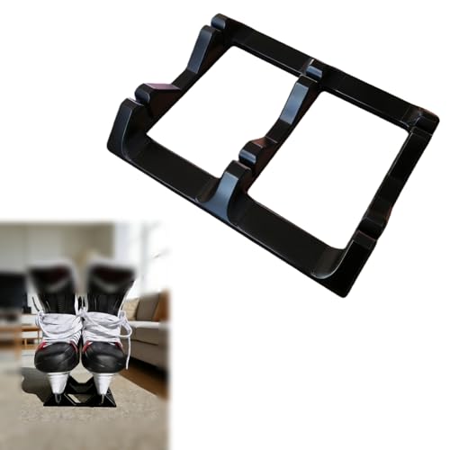 Ice Skate Stand Blade Holder for Storage and Organization Compatible with Figure Skates and Hockey Skates Compatible with Bauer