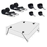 Sexual Bondage Restraints Suit,BDSM Bed Bondage Spouse Sex Toy, Couple Sex Games Bondage Gear Kit, D