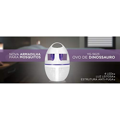 ARMADILHA PARA MOSQUITOS LUMINARIA REPELENTE MATA INSETOS ZIKA DENGUE PERNILONGOS OVO DE DINOSSAURO