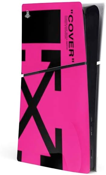 Skinit Decal Gaming Skin Compatible with PS5 Slim Digital Edition Console - Freehand Stripes Design