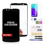 for LG K Series K10 K428 MS428 K428SG K430N Premier LTE L61AL L62VL K420N K410 K430T K430dsf K425 Screen Replacement LCD Display Touch Digitizer Glass Full Kits