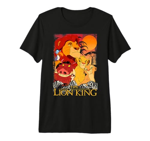 T-shirt Roi Lion Disney vintage cadeau idéal pour fan de cinéma d'animation