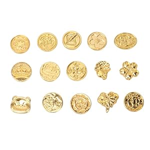 Locadence Zestaw 15 Złotych Pieczęci Woskowych