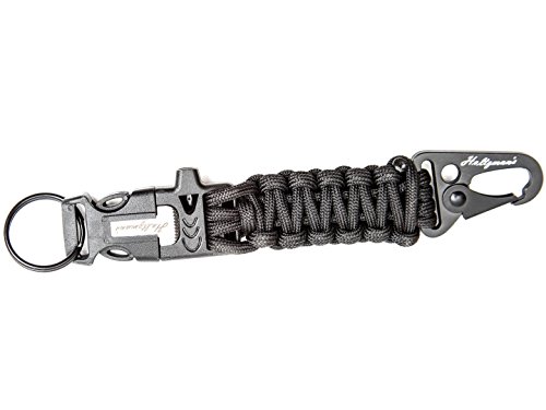 Ultimate 5-in-1 Paracord Keychain with Carabiner for Camping, Fishing, Hunting & Outdoor Emergencies | Multipurpose Survival Tool with Paracord, Emergency Whistle, Flint Rod, Key Ring… - Thumbnail 7