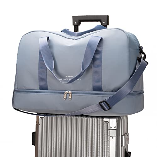 Sacos de ginástica esportivos de náilon com separação úmida e seca, masculino, feminino, bolsa espor