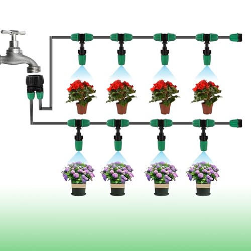 Image of 1 /4 inch Lock Barbed Misting Cooling Drip Irrigation System