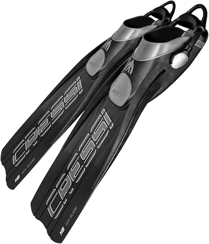 Aletas de buceo Cressi Ara EBS equipo de submarinismo unisex adulto azul
