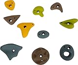 Las piedras de escalada permiten construir recorridos individuales adaptados a la edad, el tamaño y la capacidad de los niños.