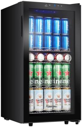 Réfrigérateur à boissons KRC-86GE avec panneau de comma Kalamera