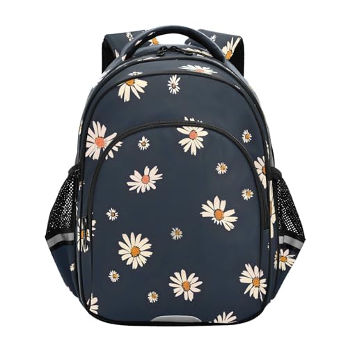 Little Daisy Seamless Backpack For Girls Kindergarten Elementary Bookbag Lightweight Childrens School Bag,Medium