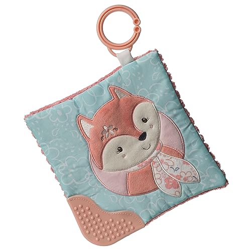 Image of Mary Meyer Crinkle Teether Toy with Baby Paper and Squeaker, 6 x 6-Inches, Sweet n Sassy Fox
