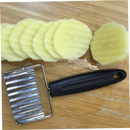 Cuchillo ondulado para papas Alipis acero inox miniatura 6