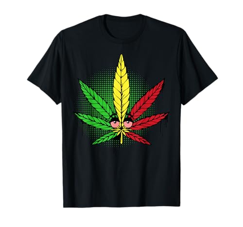 420 Fumador de hojas de marihuana para hombres y mujeres Camiseta