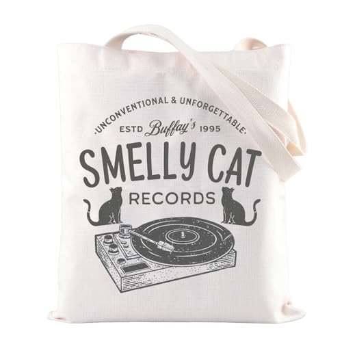 ZJXHPO Smelly Cat Tote Bag Reusable Grocery Shopping Bag