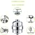 20 Stage Universal Shower Water Filter Cartridges Reduces Chemicals & Chlorine, Hard Water, Restores PH Balance- Replacement for All Similar Shower Systems (20 Stage Filter Cartridges, 1 Pack)
