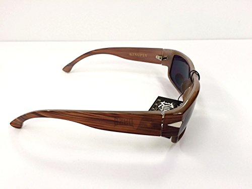 Authentic Shades KingPin Wood Sunglasses California Lowrider Locs Style4