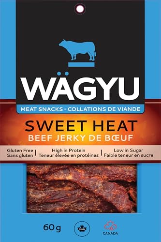 Wagyu Sweet Heat Beef Jerky halal haute protéine 60g