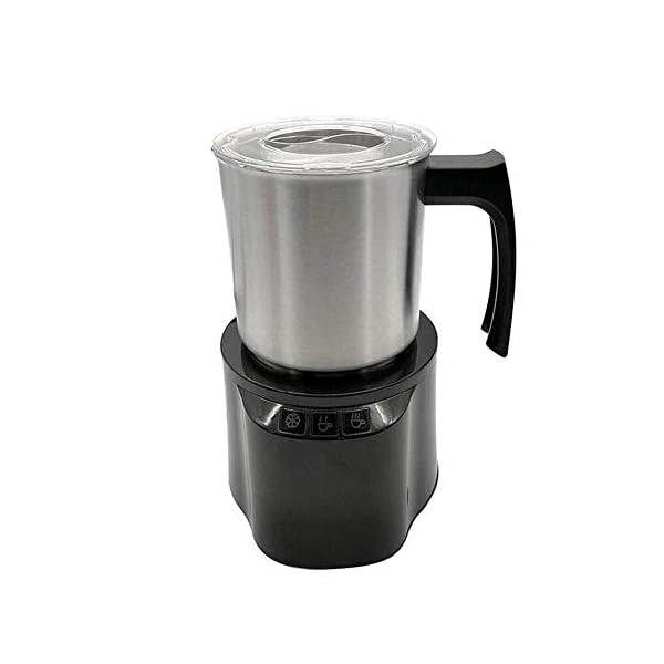 LGR Espumador de Leche automático, vaporizador de Leche eléctrico, Interior Antiadherente con Jarra Desmontable, para…