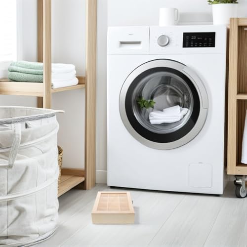 Boîte de rangement linge en bois d'exception pour buanderie chic - 8